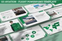 Go Aviation - Flight Powerpoint Template