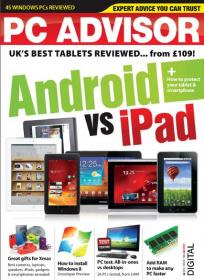 PC Advisor Magazine Android vs  iPad - January 2012