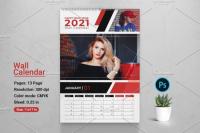 CreativeMarket - Wall Calendar 2021 V04 5448486