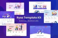 ThemeForest - Ryse v1.0.0 - SEO & Digital Marketing Elementor Template Kit - 29245553