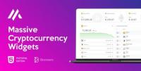 CodeCanyon - Massive Cryptocurrency Widgets v1.3.1 - PHP - HTML Edition - 23098271