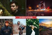 CreativeMarket - HDR Photoshop Actions 4822659