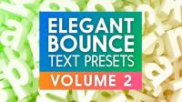 MotionArray - Elegant Bounce Text Presets Vol2 - 864241