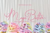 Magic Butter Modern script font