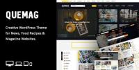 ThemeForest - Quemag v1.1 - Creative WordPress Theme for Bloggers - 28383576