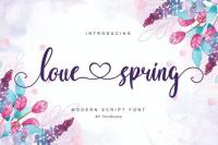 Love spring Font