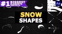 Videohive - Snow Shapes Pack  After Effects 29532208