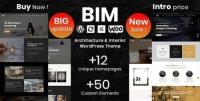 ThemeForest - BIM v1.7 - Architecture Interior Design Elementor WordPress Theme - 26437882