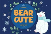 BEAR CUTE Display Font