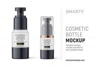 CreativeMarket - Cosmetic airless bottle mockup 15ml 4835169