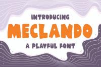 Meclando - A Playful Font