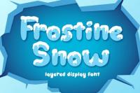 Frostine Snow - Christmas Font