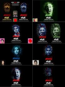 CreativeMarket - Horror Movie Poster Photoshop Action 5505575