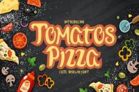 Tomatoz Pizza Display Font