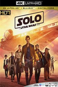 Solo A Star Wars Story 2018 BDRip 2160p UHD HDR Eng TrueHD DD 5.1