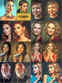 CreativeMarket - Premium Comic Book Painting 5527071