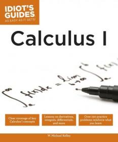 Idiot's Guides - Calculus I (True PDF)