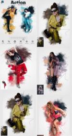 GraphicRiver - Painting Sketch Photoshop Action 29477559