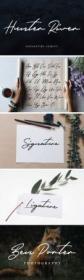 Hunter River - Signature Brush Script Font