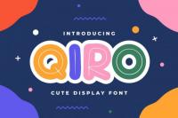 Qiro QR Font