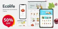 ThemeForest - Ecolife v1.0.1 - Organic, Food, Cosmetic & Multipurpose Opencart Theme - 26486472