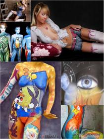 30 Sexy Artistic Body Painting Girls Pictures