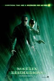 The Matrix Revolutions 黑客帝国3 2003 中英字幕 BDrip 1080P