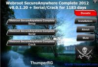 Webroot SecureAnywhere Complete 2012 v8.0.1.20 + Serial-Crack for 1183 days [ThumperDC]