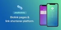 CodeCanyon - BioLinks v5.4.0 - Instagram & TikTok Bio Links & URL Shortener (SAAS Ready) - 20740546 - NULLED