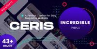 ThemeForest - Ceris v2.6.1 - Magazine & Blog WordPress Theme - 26452254