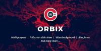 ThemeForest - Orbix v1.1 - Creative Multi-Purpose Template - 23329700