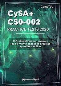 CompTIA CySA + CS0-002 Practice Exam Questions 2021 [fully updated] - 100 + Practice Questions