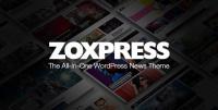 ThemeForest - ZoxPress v2.0.0 - The All-In-One WordPress News Theme - 25586170