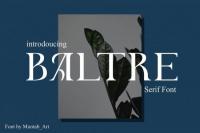 Baltre  Modern Serif Font