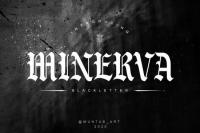 Minerva  Blackletter Font