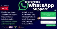CodeCanyon - WordPress WhatsApp Support v2.0.2 - 20963962 - NULLED