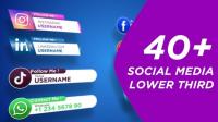 Videohive - Social Media Lower Third 27729828