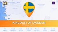 Videohive - Sweden Map - Kingdom of Sweden Travel Map 29974161