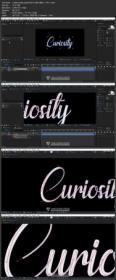 Skillshare - Motion Graphics - Create Amazing Handwriting Liquid Text Effect in After Effects