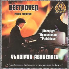Beethoven - Piano Sonatas - Moonlight, Appassionata, Pathetique - Vladimir Ashkenazy CD