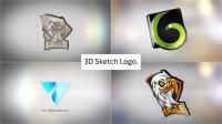 Videohive - Clean 3D Sketch Logo Reveal 29810907