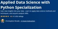 Coursera - Applied Data Science with Python