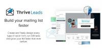 ThriveThemes - Thrive Leads v2.3.7.3 - Builds Your Mailing List Faster - NULLED