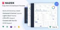 ThemeForest - Nazox v1.0.0 - Vuejs Admin & Dashboard Template - 29771983