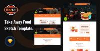 ThemeForest - Hotte v1.0 - Take Away Food Sketch Template - 28285685