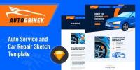 ThemeForest - Autogrinek v1.0 - Auto Service and Car Repair Sketch Template - 28213469