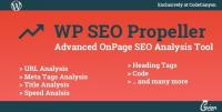 CodeCanyon - WP SEO Propeller v1.3.1 - Advanced SEO Analysis Tool - 20921178