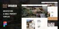 ThemeForest - EnvArch v1.0 - Architecture and Single Property Figma Template - 29603698