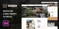 ThemeForest - EnvArch v1.0 - Architecture and Single Property XD Template - 29594175
