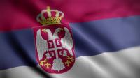 Videohive - Serbia Flag Textured Waving Close Up Background HD 30306047